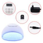 UV/LED lampa za sušenje noktiju s ventilatorom 48w - Slika 4