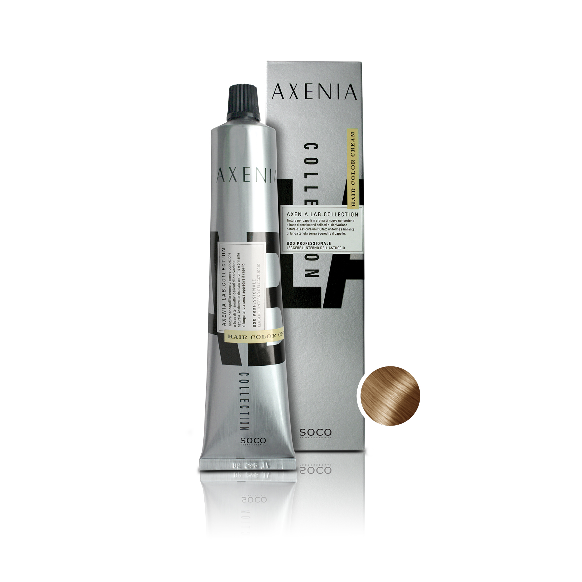9,013 Axenia Lab boja za kosu 9,013 Jako Svijetlo Blond Prirodno Bež 100ml - Slika 1